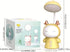 Cartoon Led Desk Lamp Learning Folding Rechargeable Eye Protection Student Children Fun Cute Reading Night Light Bedside Gradient...