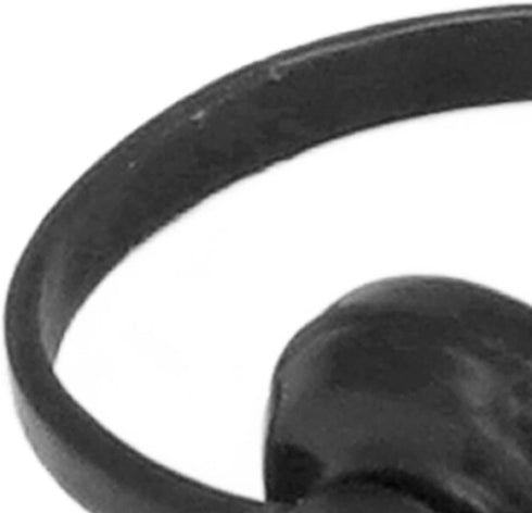 Doll Miniature Headphones Model, High Simulation Exquisite Sturdy Plastic Dollhouse Headphones Model for 1/12 Scale Dollhouse (Black)...