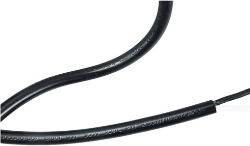 2 Prong Polarized 14 Gauge 10ft Replacement Power Cord Pigtail Tool Heavy Duty 110V 115V 120V Supply Cable for AC Appliance, NEMA 1-15 Plug US SJT...