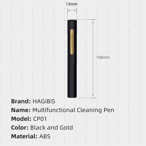 Hagibis Cleaning Pen for Airpods Pro 1 2 Multi-Function Cleaner Kit Soft Brush for Bluetooth Earphones Case Cleaning Tools for Lego Huawei Samsung...