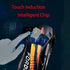 Dual Arc Plasma Lighter Windproof Battery Indicator Touch-Start Lighter with LED Light USB Rechargeable Car Shape Cool Novelty Electric Lighter (B...