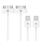JETech USB Sync and Charging Cable Compatible iPhone 4/4s, iPhone 3G/3GS, iPad 1/2/3, iPod, 3.3 Feet, 2-Pack......
