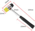 Double Headed Rubber Hammer Mallet Gunsmithing Soft Hammer for Crafts Installation...
