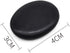 HEALLILY 6pcs Hot Massage Stones Heated Warmer Stone Black Natural Lava Rocks for Spas Massage Relaxation and More (4x3cm)...