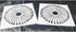 2Pcs Reusable Tile Stencils 12x12, Concrete Stencils Patterns, Concrete Stencils for Patio, Large Stencils for Painting Floors, Wall Stencils for ...