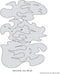 Freehand Airbrush Templates, Nano Series - True Fire By Mike Lavalle , Silver...