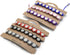 Fuqimanman2020 6pcs Saint Benedict Medal on Adjustable Cord Wrist Bracelet Set Cross Mary Virgin Saint Jude for Women Men Evil Protection Prayer R...
