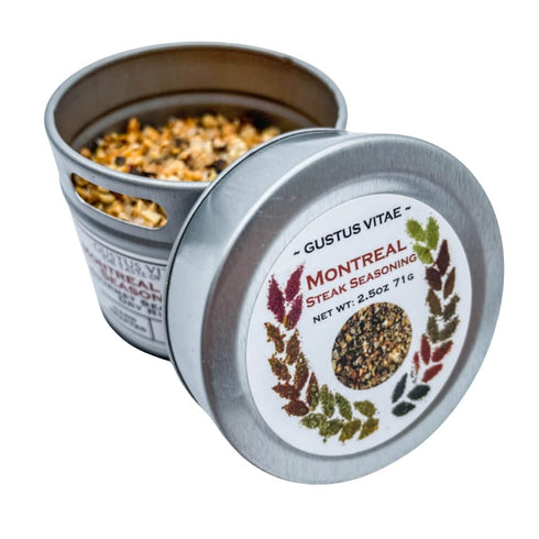 Montreal Steak Seasoning | Authentic Artisanal Gourmet Spice Blend | All Natural, Non GMO Seasoning | Hand Crafted in Small Batches | Made in USA ...