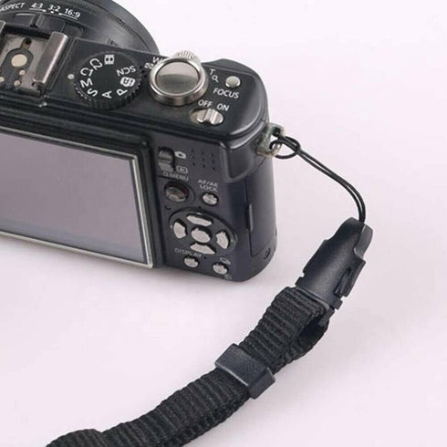 Camera Connectors Loops 2PCS 1.2cm Quick Release Buckle Kit Neck Strap Camera, Black (CAMLOOP)...