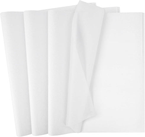3 otters 120 Sheets White Tissue Paper, 14"x20" Tissue Paper for Gift Bags Gift Wrapping Paper for Bouquet Flowers Wedding Birthday DIY Project Cr...