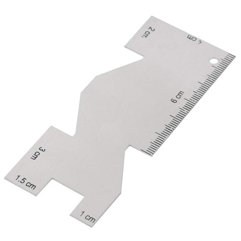 1Pcs Metal Sewing Ruler Quilting Ruler Sewing Tool Measuring Gauge Flexible Ruler Sewing Tool Accessory...