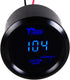 2" 52mm Black Car Auto Digital Blue LED Light Water Temp Fahrenheit F LED Gauge...
