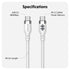 HyperJuice 240W Silicone USB C to USB C Cable (3ft/1m) for All Devices. Durable 240W USB-C Charge Cable. Portable, Tangle-Free Design, Over-Temper...