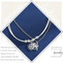 Vintage Layered Ankle Bracelets Sunflower Silver Anklets Chain Elephant Beach Foot Jewelry for Women and Girls...