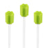 Wellgler's Disposable Care Oral Swabs, Sterile Sponge Mouth Swabs (100pcs, Green)...