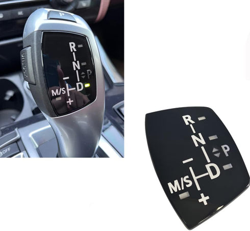 Car Gear Shift Knob Panel Sticker Cover for BMW Models Long...