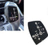 Car Gear Shift Knob Panel Sticker Cover for BMW Models Long...