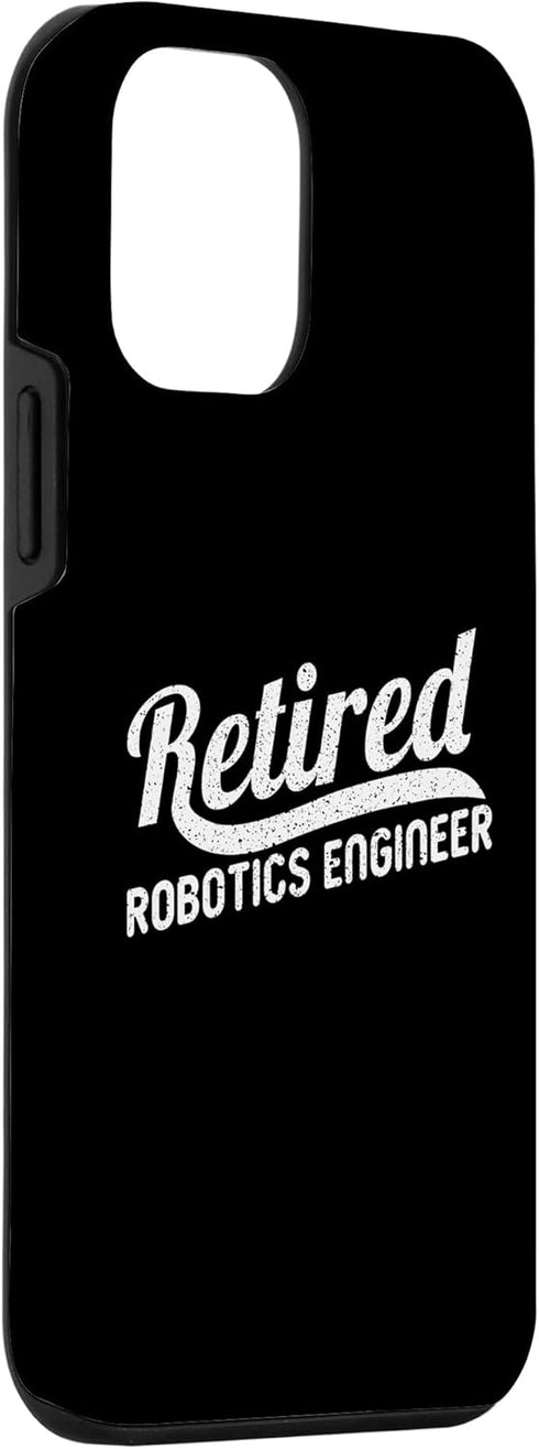 iPhone 12 mini Classic Retirement Retro Retired Robotics Engineer Case...