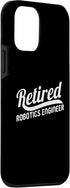 iPhone 12 mini Classic Retirement Retro Retired Robotics Engineer Case...