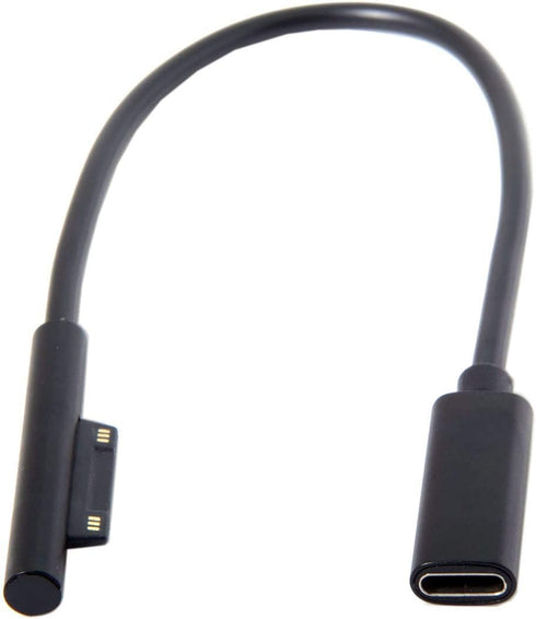 Cablecc DC 15V Type-C USB-C Female to Surface Pro3 Pro4 Pro5 Pro6 Book Pro Charge Cable for Laptop...