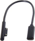 Cablecc DC 15V Type-C USB-C Female to Surface Pro3 Pro4 Pro5 Pro6 Book Pro Charge Cable for Laptop...