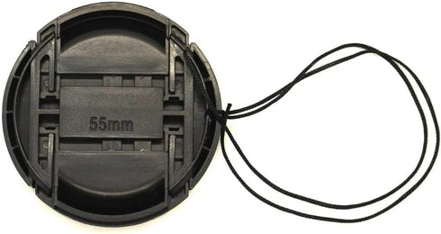 MOSTOS ; Brings Superior® - Lens Cap Front Lens Cap (55mm) - AF-P 18-55mm f/ 3.5-5.6g VR Kit Lens - Replacement LC-55A for Nikon AF-P DX 18-55mm f...