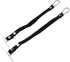 4pcs Black Tape Thong for Tool Belts, Polyester Electrical Tape Chain Strap, Electrical Contractor Tool Belt for Pouch Bag...