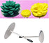 3 Pcs Different Sizes Flower Nail Decorating Nails Stainless Steel Cake Cupcake Decor Tools for Baking Practicing...