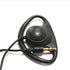 D Shape Earpiece Headset 3.5mm Single Side Earphone Hook Earbud for Tour Guide System Receiver Tablet Laptop PC Skype YouTube MP3/4 DVD......