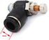 Beduan Pneumatic Air Flow Control Valve 4mm Tube OD x M5 Male Thread Push to Connect Elbow 90 Degree Switch Valve Adapter Fitting (Pack of 5)...