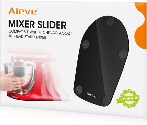 Aieve Upgrade Mixer Slider Board Compatible with KitchenAid 4.5-5 QT Tilt-Head Stand Mixer, Black...