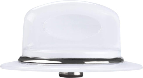AMI PARTS WE1M654 Timer Knob with Metal Ring for General Electric Dryer & Hotpoint Dryers - Replaces AP3995098 WE01M0443 WE1M443(1PC)