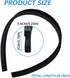 4PCS Automotive Replacement Windshield Wiper Blade Refills, Car Windshield Wiper Blade Strips, Universal Wiper Rubber Refills Strips for Most Cars...