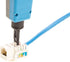 Cat5e Keystone Ethernet Wall Jack Punch Down UTP 45-Degree (Easier Termination Than 90-Degree), RJ45 Slim Profile Speed Termination Green 45° Angl...