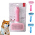 Cat grooming brush, Cat fur brush, Pet hair brush, Dog grooming brush, Dog slicker brushes for grooming, Tool Gently Removes Loose Undercoat, Brus...