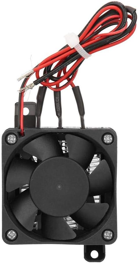 PTC Air Heater PTC Thermistor Heater 110V Mini Fan Air Heated Small Space Fan Heater Constant Temperature Insulation With Fan(24V/350W)...