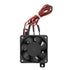 PTC Fan Air Heater 110V Mini Air Heated Constant Temperature Insulation PTC Thermistor Air Heater with Fan(12V 250W)...