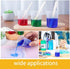 40 PCs 50ML Resin Measuring Cup Reusable Resin Cups Plastic Beakers, 50 PCS Wooden Stir Stick Multipurpose Mixing Cups for Resin Epoxy Mixing Pain...
