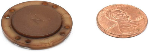 41L Magnetic Coat Buttons 26mm/1” Invisible Hidden Sewing Button Nylon with Magnets Inside for Coat Jacket Suitcase Bag Windbreaker Pajamas FBM Sh...