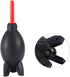 Camera Dust Blower, 6.6 Inch Rubber Air Blower Duster Cleaner, Dust Cleaning DSLR Camera CCD Lens Keyboard...