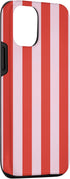 iPhone 13 Pro Red and Pink Stripes. Case...