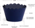Dress My Cupcake Standard Navy Blue Cupcake Wrappers, Set of 100...