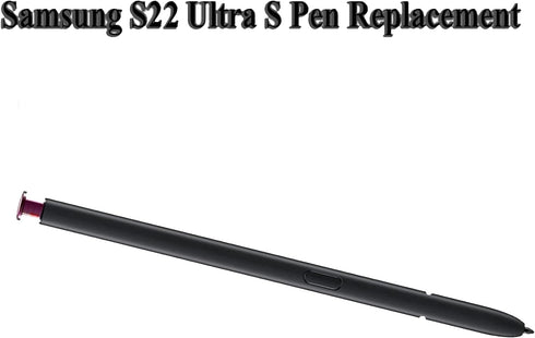 Galaxy S22 Ultra S Pen Replacement for Samsung Galaxy S22 Ultra Stylus Pen,WithoutBluetooth (Burgundy)...