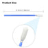 (100 Pcs) 3.66 inch Foam Swab Cleaning Swab Foam Tips Sponge Stick for Inkjet Printer Print Head Camera Optical Lens Optical Equipment (Blue)...
