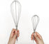 Whisks for Cooking Set, Stainless Steel Wisker for Baking, Blending, Rust-Proof Balloon Wire Whisker Egg Whisk Hand Mixers (8 in + 12 in, 2)...