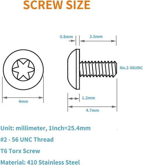 2 Packs Deep Carry Pocket Clips for Benchmade, Emerson, Protech and More, Pink Coating Stainless Steel Pocket Knife Clip Replacement with 4 Pieces...