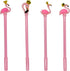 Maydahui 28PCS Crown Flamingo Shaped Rollerball Pen Black Gel Ink Pens Cute Animal Design for Office School Home...