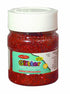 Creative Arts by Charles Leonard Glitter, 4 Ounce Bottle, Red (41430)...