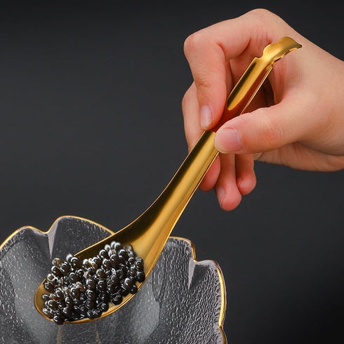 Stainless Steel Western Kitchenware (Caviar Spoon)...