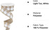 Plaid Check Wired Edge Ribbon - 10 Yards (Light Tan, White, 1.5")...
